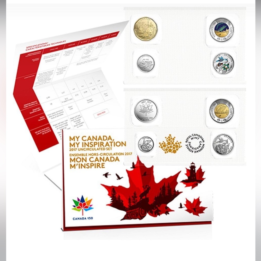 2017 My Canada, My Inspiration Uncirculated 8-Coin Set